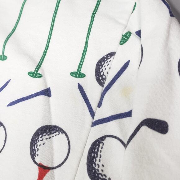 Michigan rag co 80s retro crewneck golf crewneck Mens Large - Picture 5 of 8